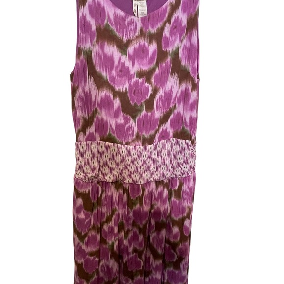 Matilda Jane Hello Lovely Adore Me Purple Floral Hi Low Jersey Dress Women Large - Picture 6 of 8